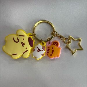 Sanrio Pompompurin & Friends Keychain